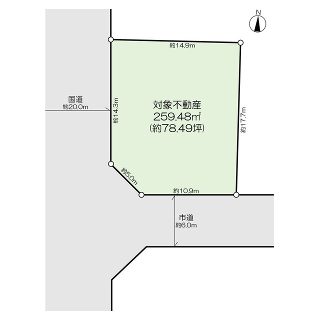 八幡西区沖田土地